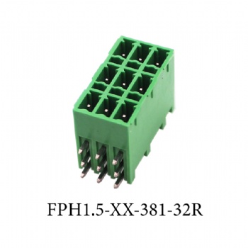 FPH1.5-XX-381-32R 插拔式接线端子