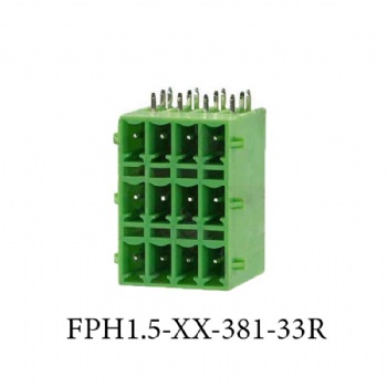 FPH1.5-XX-381-33R 插拔式接线端子