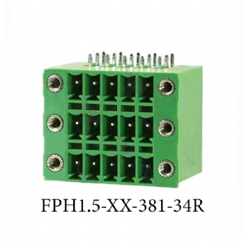 FPH1.5-XX-381-34R 插拔式接线端子