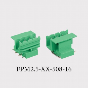 FPM2.5-XX-508-16 Plug in terminal block