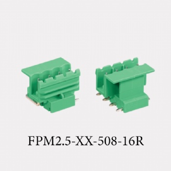 FPM2.5-XX-508-16R Plug in terminal block