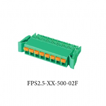 FPS2.5-XX-500-02F 插拔式接线端子