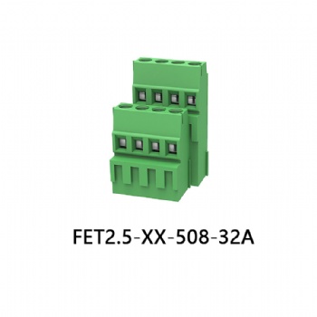FET2.5-XX-508-32A PCB Screw terminal block