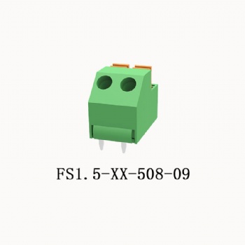 FS1.5-XX-508-09 PCB spring terminal block