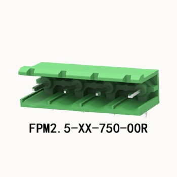 FPM2.5-XX-750-00R PCB plug terminal block