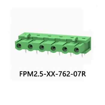 FPM2.5-XX-762-07R PCB plug terminal block