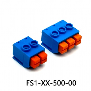 FS1-XX-500-00 PCB Spring Terminal blocks