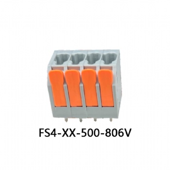 FS4-XX-500-806V PCB Spring terminal blocks