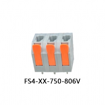 FS4-XX-750-806V PCB Spring terminal blocks