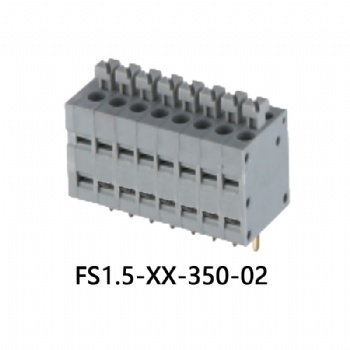 FS1.5-XX-350-02 PCB Spring terminal blocks