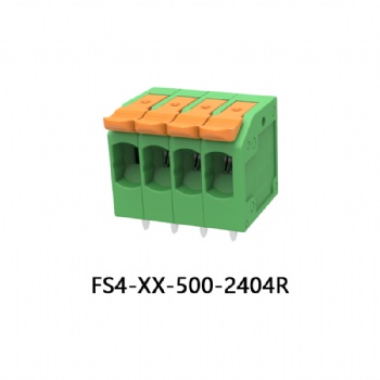 FS4-XX-500-2404R PCB spring terminal block