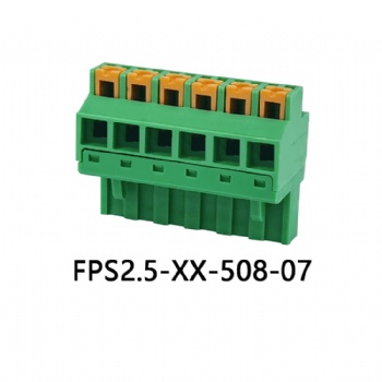 FPS2.5-XX-508-07 Plug in terminal block