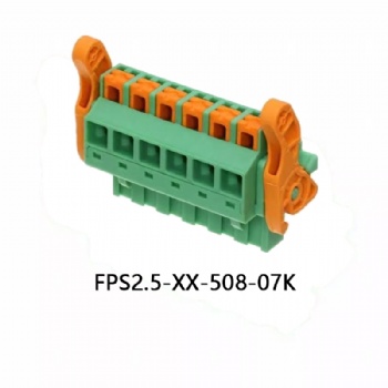 FPS2.5-XX-508-07K Plug in terminal block