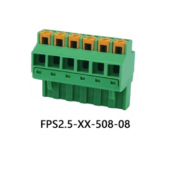 FPS2.5-XX-508-08 Plug in terninal block
