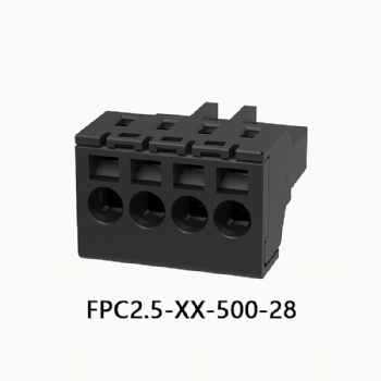 FPC2.5-XX-500-28 插拔式接线端子